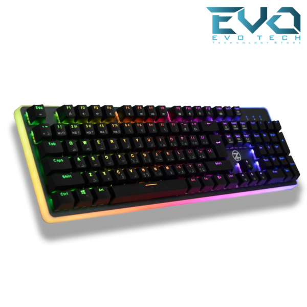 TechnoZone E28 Gaming Mechanical Keyboard Blue Switch