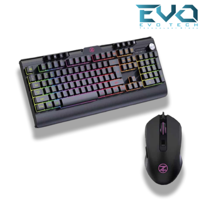 COMBO TECHNOZONE M-500 Keyboard Membrane RGB + Mouse RGB