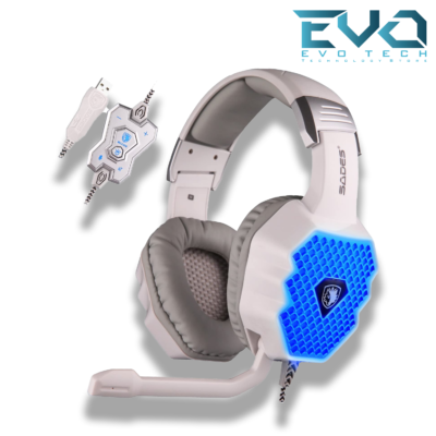 Headphone Gaming SADES A70 Software RGB USB 7.1