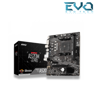 MSI A520M-A PRO AM4 SATA 6Gb/s Micro ATX AMD Motherboard