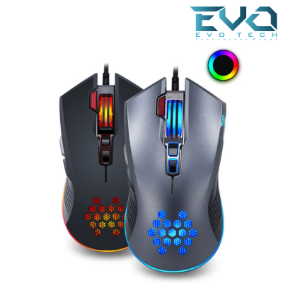 TechnoZone V5 Gaming Mouse 12800DPI 7000FPS Software RGB