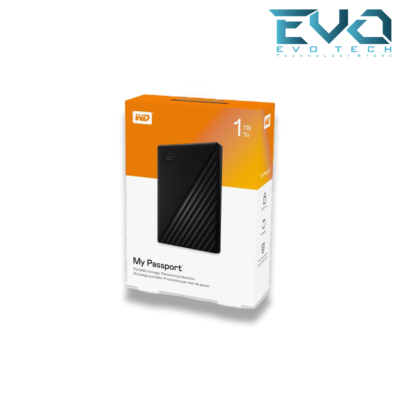 Western Digital WD 1TB My Passport Portable External Hard Drive USB 3.0