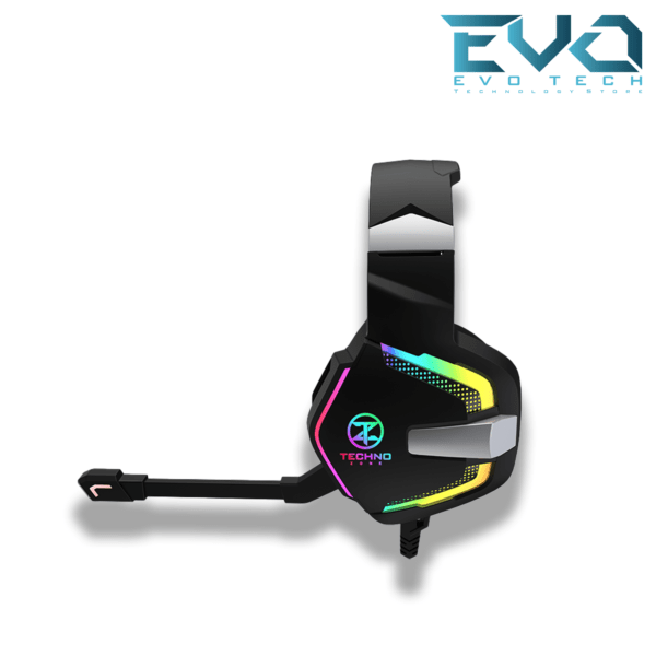 Headphone Gaming TECHNO ZONE K-69 Software RGB USB 7.1 - Image 2