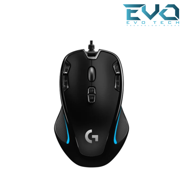 Logitech G300S Optical Ambidextrous Gaming Mouse 9 Programmable Buttons Onboard Memory