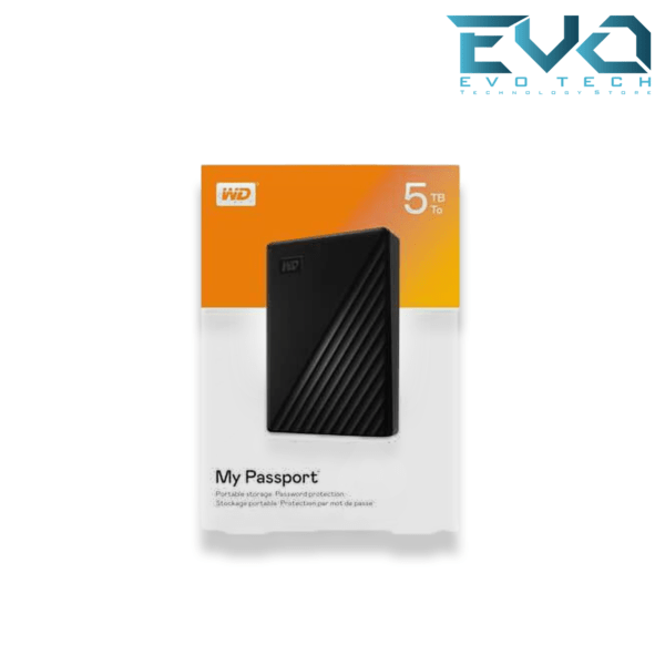 HDD External Western Digital 5TB My Passport USB 3.0