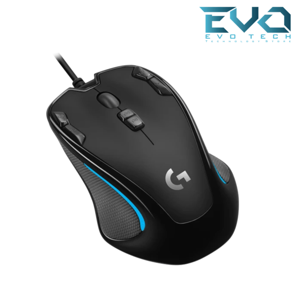 Logitech G300S Optical Ambidextrous Gaming Mouse 9 Programmable Buttons Onboard Memory - Image 2