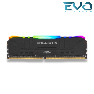 RAM Crucial Ballistix RGB 8GB DDR4-3200 Desktop Gaming Memory (RGB)