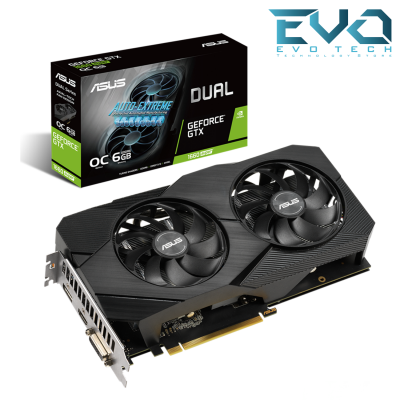 ASUS Dual GeForceR GTX 1660 SUPER OC Edition 6GB GDDR6 EVO