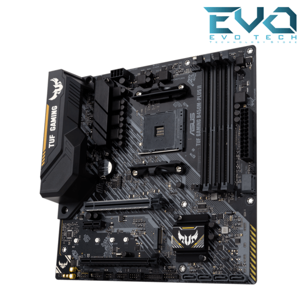 ASUS TUF GAMING B450M-PLUS II AMD B450 AM4 Micro ATX Gaming Motherboard - Image 4