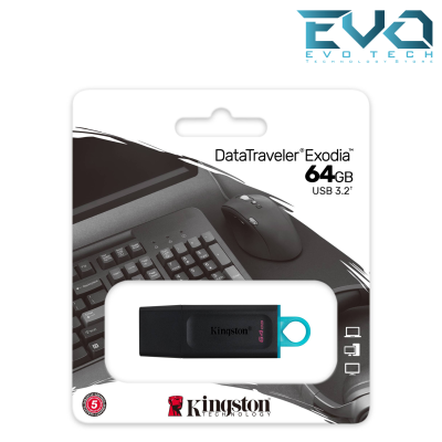 Kingston DataTraveler Exodia 64GB USB 3.2 Flash Drive DTX / 64GB