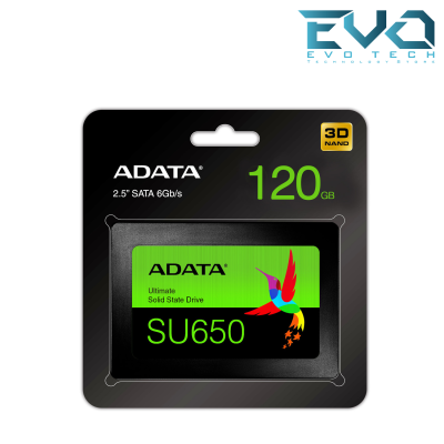 ADATA SU650 120GB 3D-NAND 2.5″ SATA III High Speed Read up to 520MB/s Internal Solid State Drive