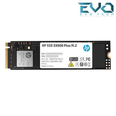 HP EX900 Plus 256GB NVMe SSD – GEN 3.0 X 4 PCIe 8Gb/s 3D NAND M.2 Cache Internal Solid State Drive Up to 3300 MB/s