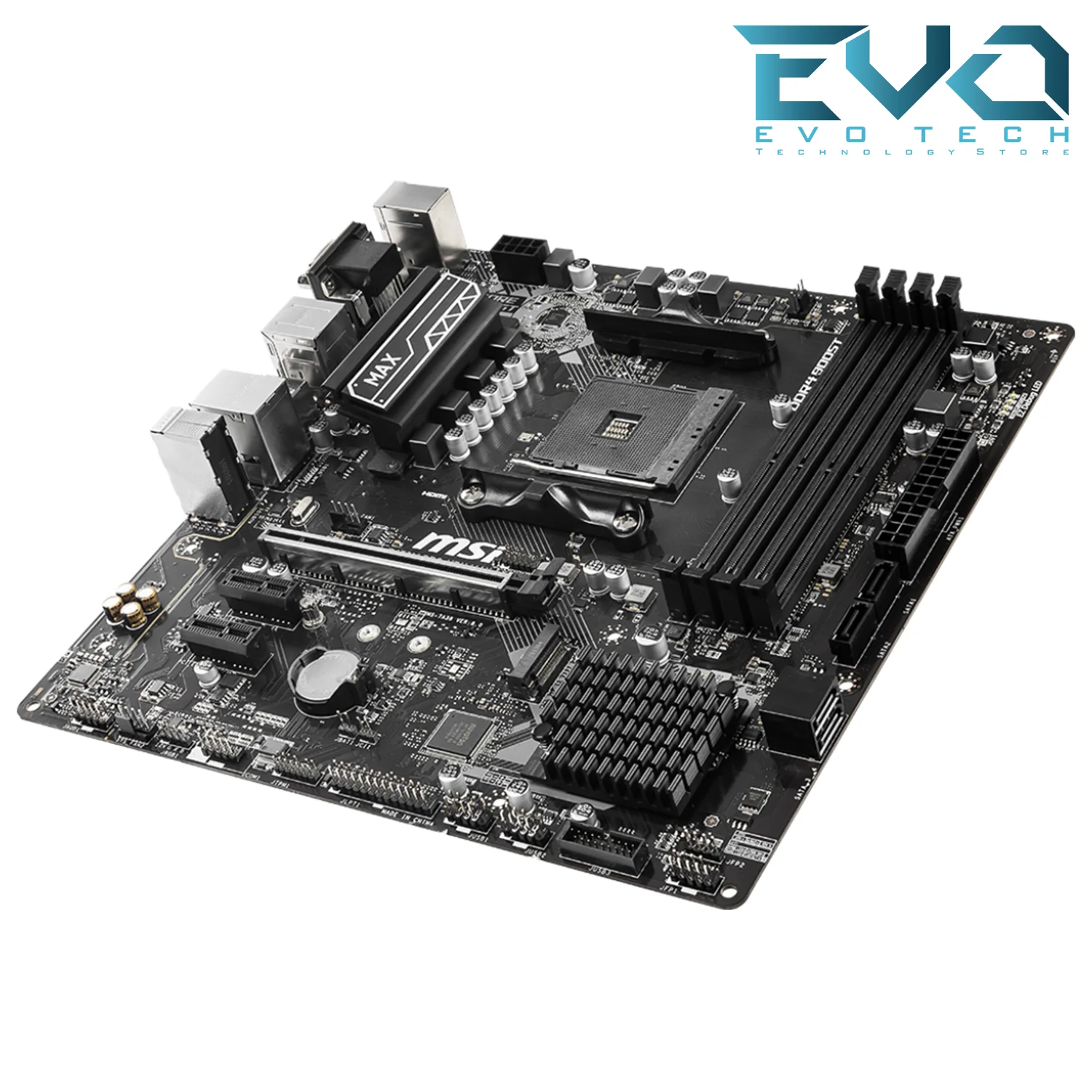 MSI PRO B450M PRO-VDH MAX SATA 6Gb/s Micro ATX Motherboard 4 MSI PRO B450M PRO-VDH MAX SATA 6Gb/s Micro ATX Motherboard - Image 4