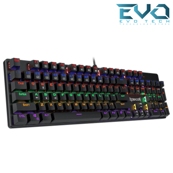 Redragon K608 Valheim Rainbow Gaming Mechanical Keyboard Red Switch - Image 3