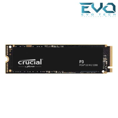 Crucial P3 500GB PCIe 3.0 3D NAND NVMe M.2 SSD up to 3500MB s