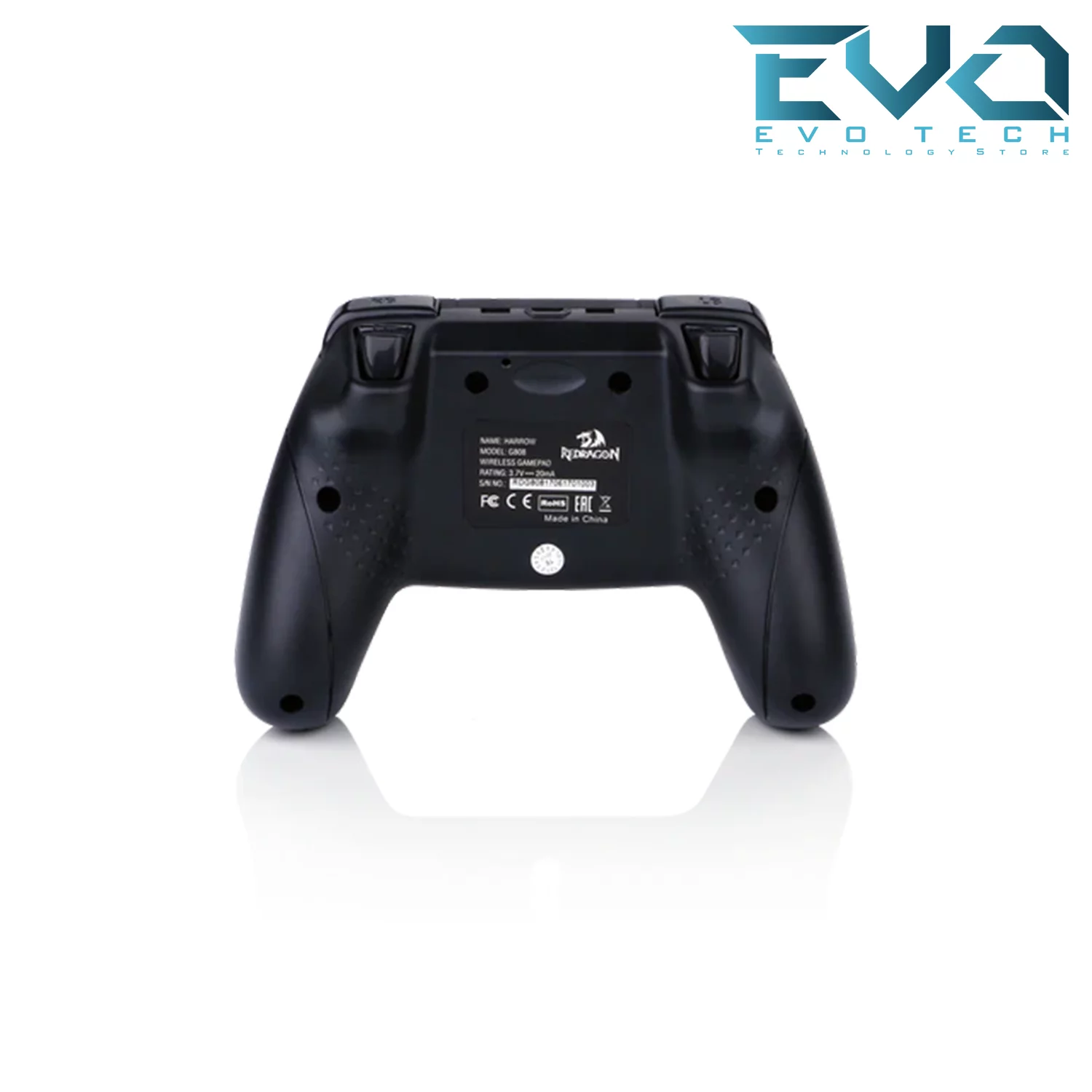 Redragon G808 Gamepad PC Game Controller Joystick with Dual Vibration Harrow for Windows PC PS3 Playstation Android Xbox 360 Black Wireless 2 Redragon G808 Gamepad PC Game Controller Joystick with Dual Vibration Harrow for Windows PC PS3 Playstation Android Xbox 360 Black Wireless - Image 2