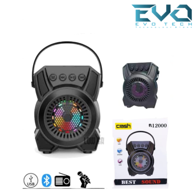 CRASH B12000 Speaker Rehargeable BlueTooth-USB-Memory