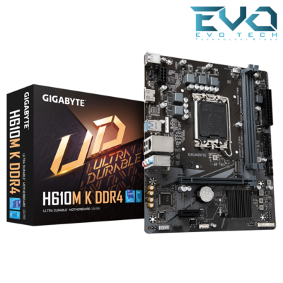 GIGABYTE H610M K DDR4 LGA1700 MOTHERBOARD PCIe 4.0