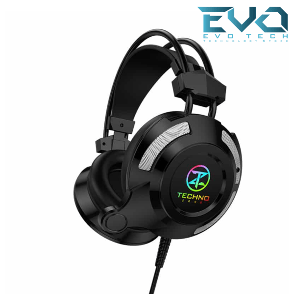 Technozone K41 Gaming Headphone USB 7.1 - VIBRATION - RGB