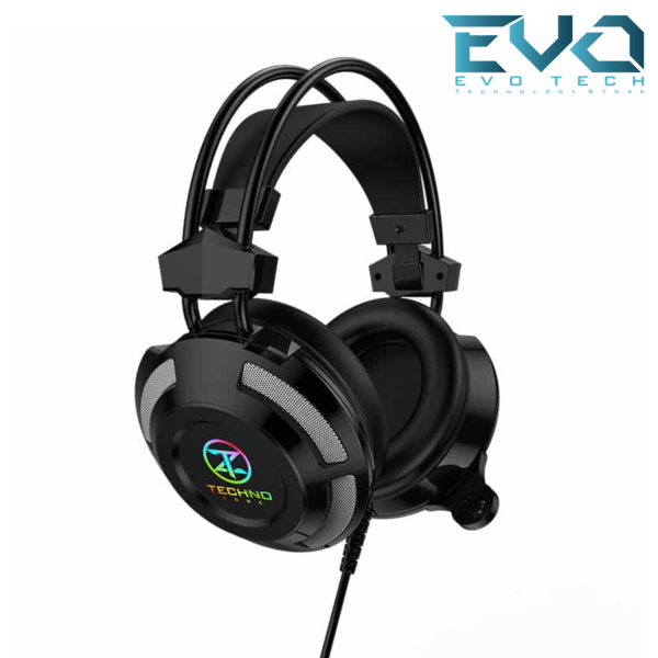 Technozone K41 Gaming Headphone USB 7.1 - VIBRATION - RGB - Image 2