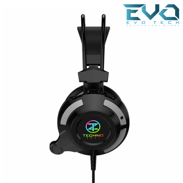 Technozone K41 Gaming Headphone USB 7.1 - VIBRATION - RGB - Image 3