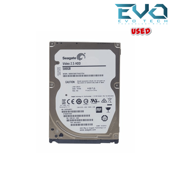 HARD DRIVE HDD LAP 500G Health 100% USED Like New