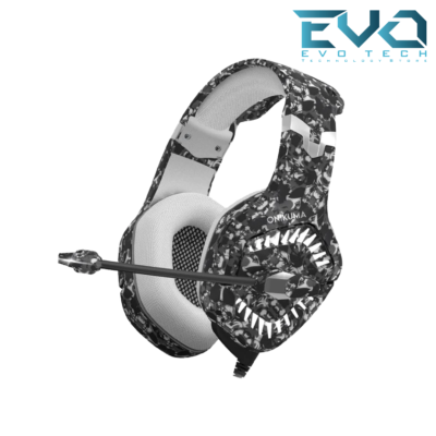 ONIKUMA K1B PRO CAMO Grey Stereo Gaming Headset