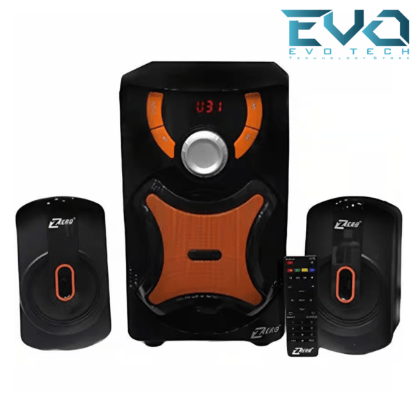 ZERO ZR3020 SUB WOOFER 2.1 BLUETOOTH USB FM REMOTE - Image 3