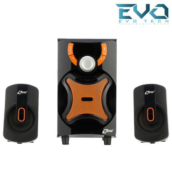 ZERO ZR3020 SUB WOOFER 2.1 BLUETOOTH USB FM REMOTE - Image 2