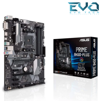 ASUS PRIME B450-PLUS AMD AM4 ATX DDR4 Motherboard