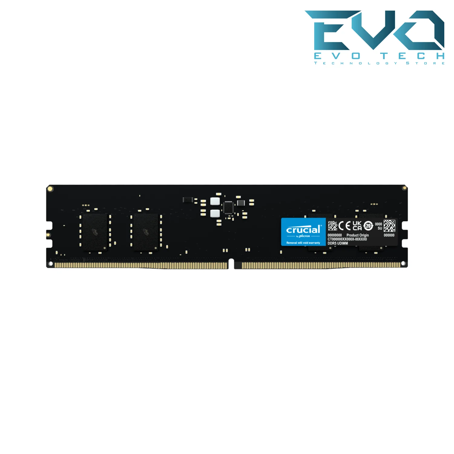 Crucial 8GB DDR5 4800MHz UDIMM PC RAM 1 Crucial 8GB DDR5 4800MHz UDIMM PC RAM