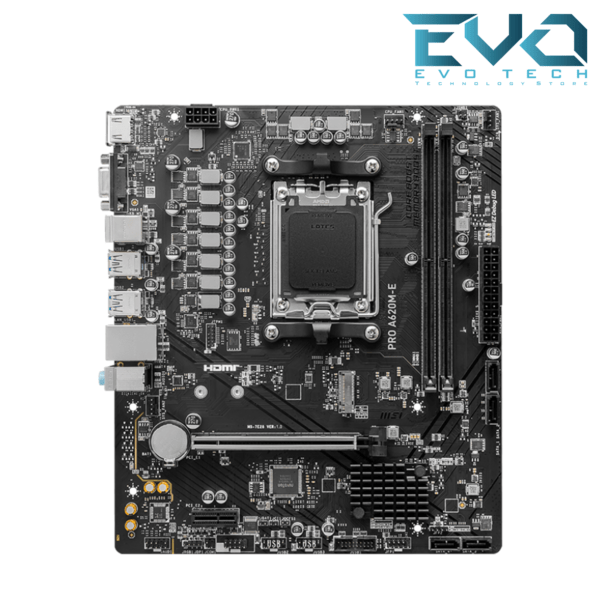 MSI PRO A620M-E ProSeries Motherboard AMD AM5 DDR5 PCIe 4.0 - Image 2