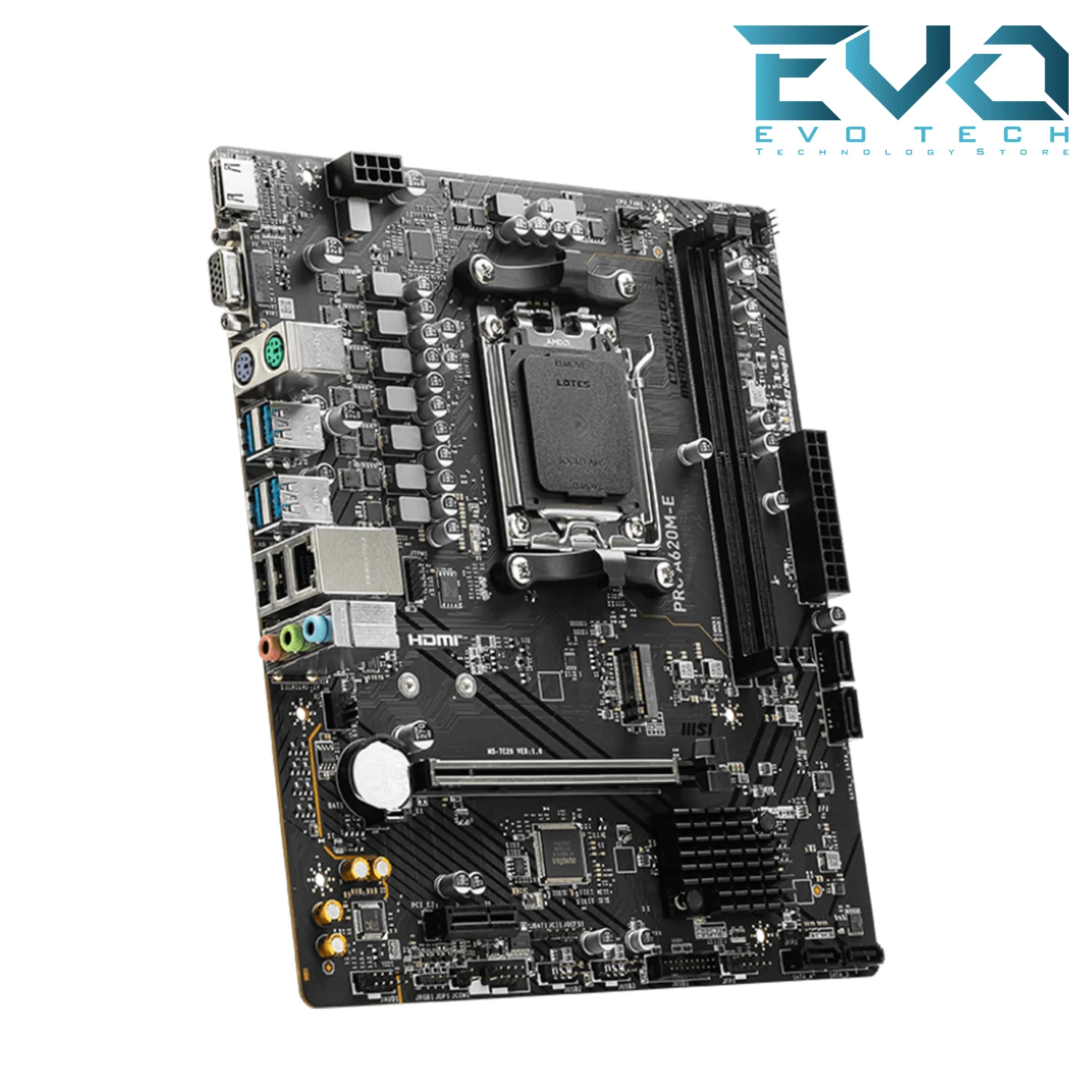 MSI PRO A620M‑E AMD AM5 DDR5 Motherboard 4 MSI PRO A620M‑E AMD AM5 DDR5 Motherboard - Image 4