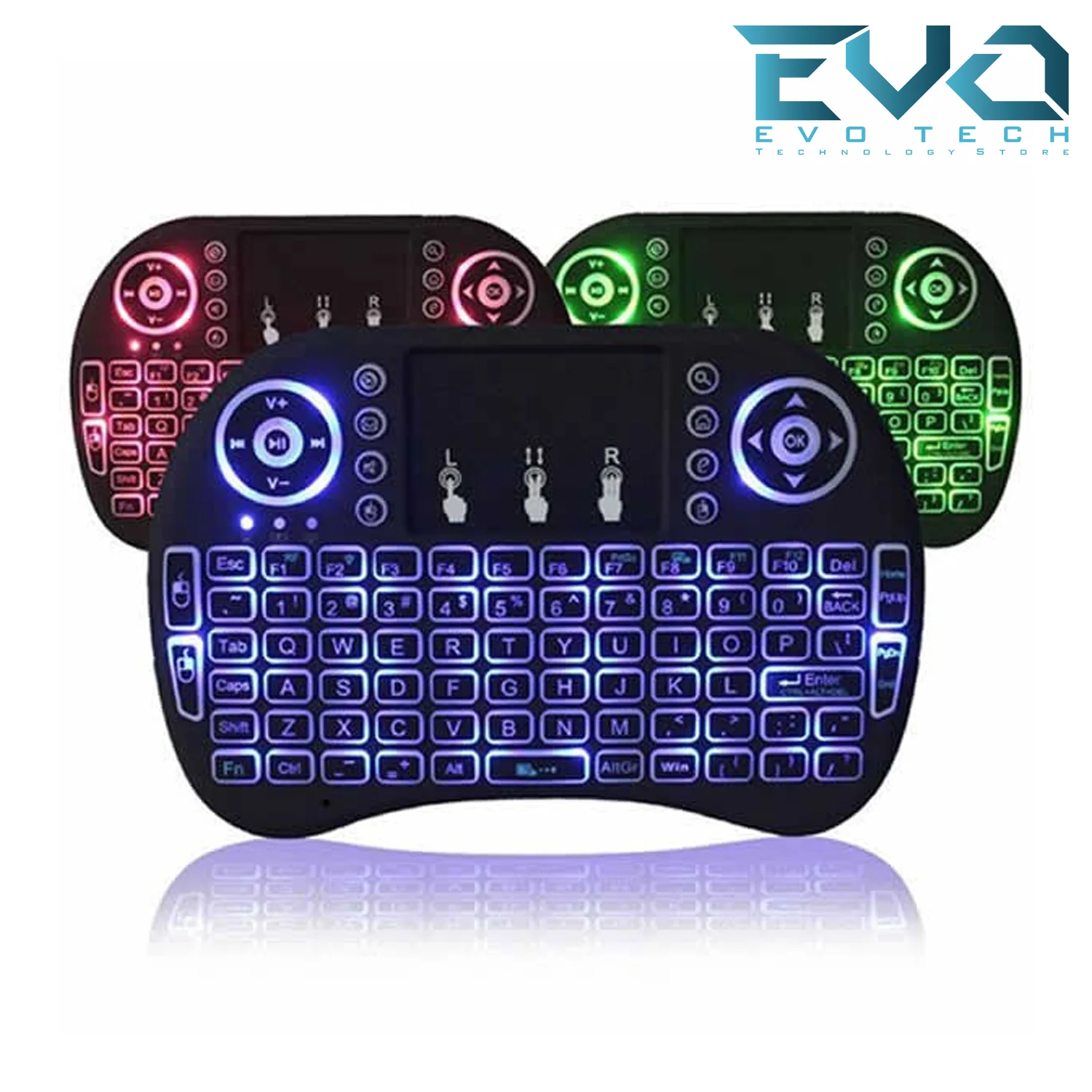 UTOPIA Mini KeyBoard + Mouse TouchPad Chargeable Wireless RGB 2 UTOPIA Mini KeyBoard + Mouse TouchPad Chargeable Wireless RGB - Image 2