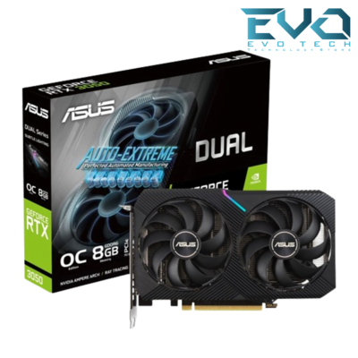 ASUS Dual GeForce RTX 3050 V2 OC Edition 8GB GDDR6