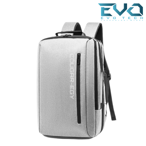 COUGAR EGY 8000 Backpack BAG for SCHOOL LAPTOP WATERPROOF 15.6 inch with a USB port and 2 way handle GRAY - Image 2