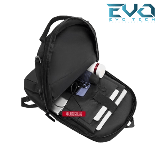 COUGAR EGY 8835 Backpack Bag For School Laptop Backpack  WATERPROOF 15.6 inch With a USB port BLACK - Image 4