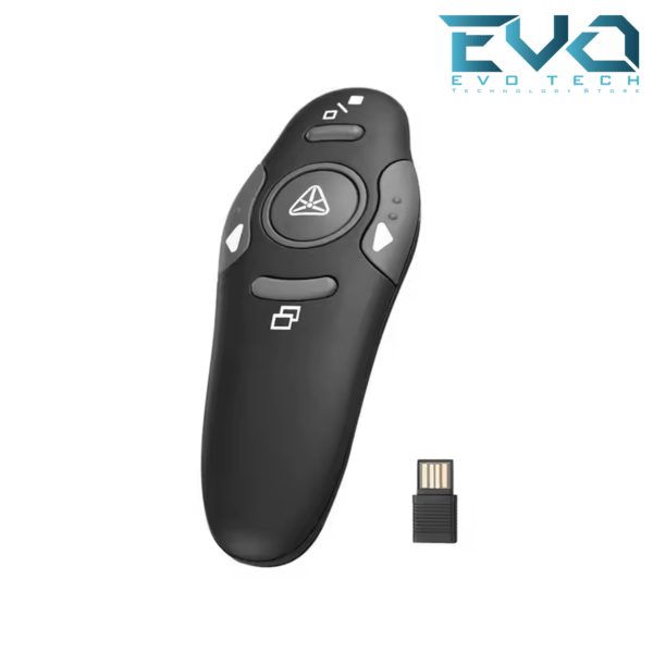 GIGAMAX Wireless Presenter with Red Laser Pointers Pen USB RF Remote Control PPT Powerpoint Presentation | Evo Tech - ايفو تك