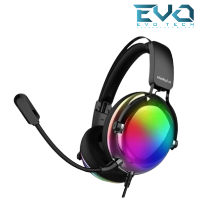 Lenovo ThinkPlus G86A RGB Wired Gaming Headset 3.5mm + USB Black