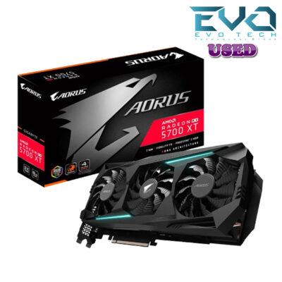 AORUS RX 5700 XT 8G GDDR6 + PACKET USED LIKE NEW