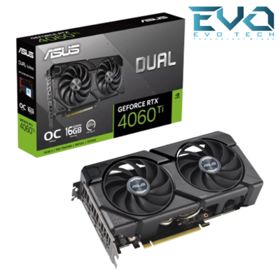 ASUS Dual GeForce RTX 4060 Ti EVO OC Edition 16GB GDDR6