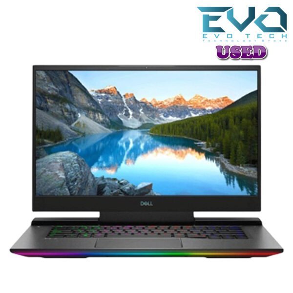 DELL 15 G5 5500 I7-10750H -RAM 16G - SSD 512G - RTX 2060 6G D6 144hz 15.6 Inch RGB USED LIKE NEW