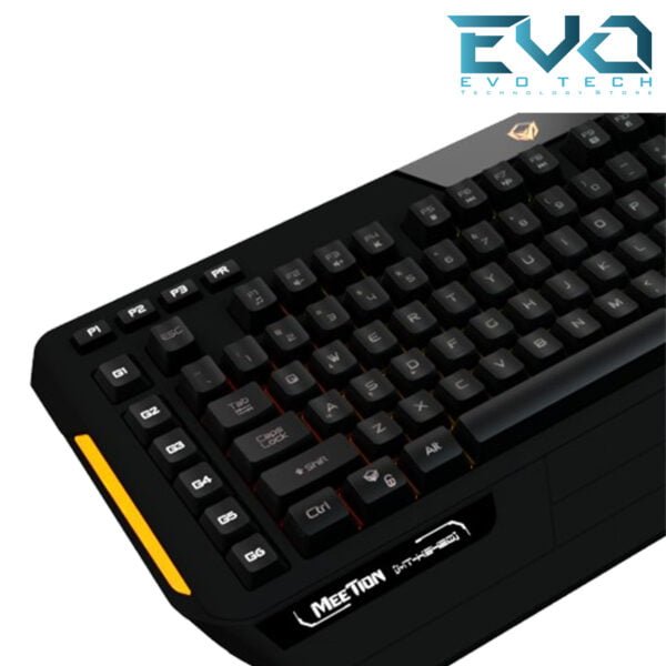 MEETION K9420 RGB Backlit Gaming ARABIC Keyboard - Image 2