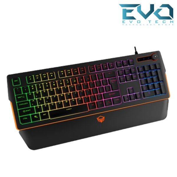 MEETION K9520 RGB Magnetic Wrist Rest ARABIC GAMING Keyboard - Image 3