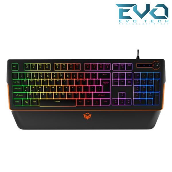 MEETION K9520 RGB Magnetic Wrist Rest ARABIC GAMING Keyboard