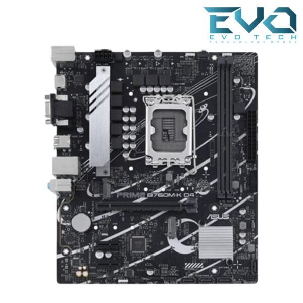 ASUS PRIME B760M-K D4 Intel LGA1700 MotherBoard - Image 2