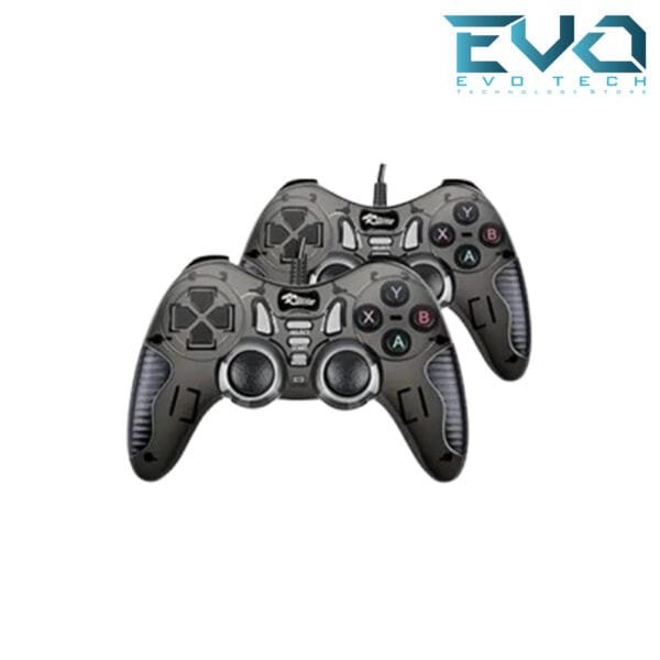 COUGAR EGY 9082 USB Wired Double Gamepad Turbo Controller BROWN