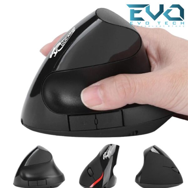 COUGAR EGY E1900 Rechargeable Vertical Wireless Mouse 2.4Ghz + Bluetooth - Image 2