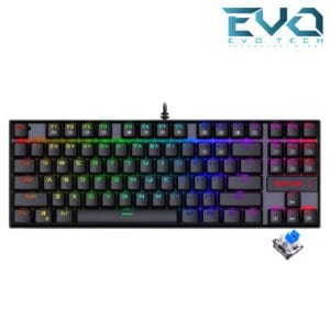 Redragon K552 Kumara RGB Mechanical Gaming Keyboard Blue Switch Black
