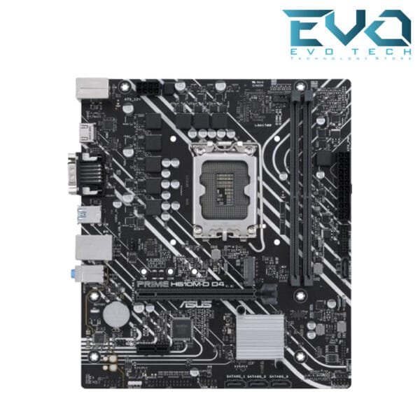 Asus Prime H610M-D D4 Intel LGA 1700 Micro ATX DDR4 Motherboard - Image 2